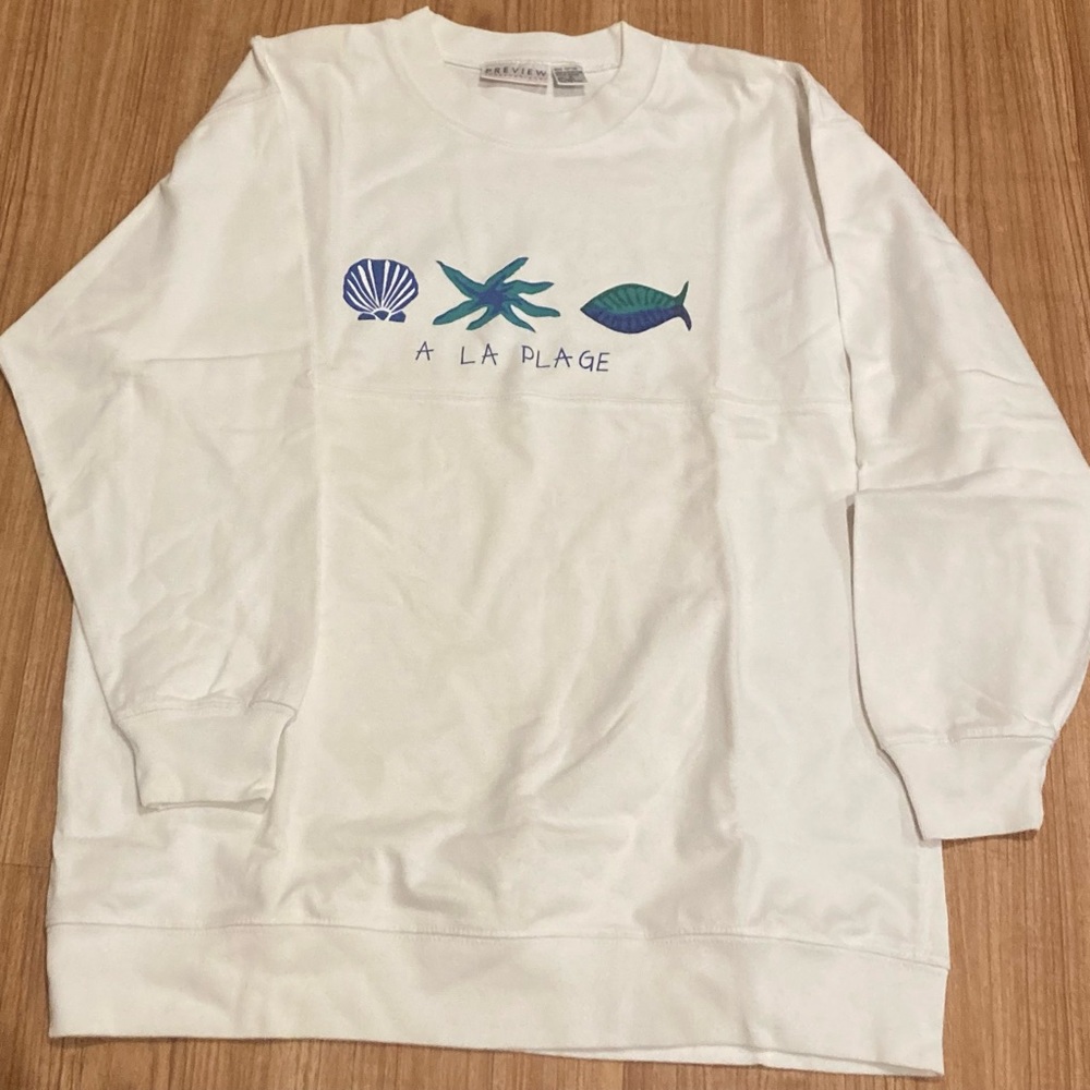 VTG Preview International Crewneck Sweater - Size L